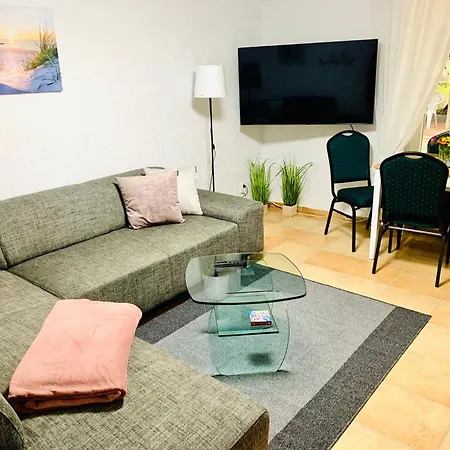 Apartment Souterrain Monteurwohnung Mit Sauna Und Garten